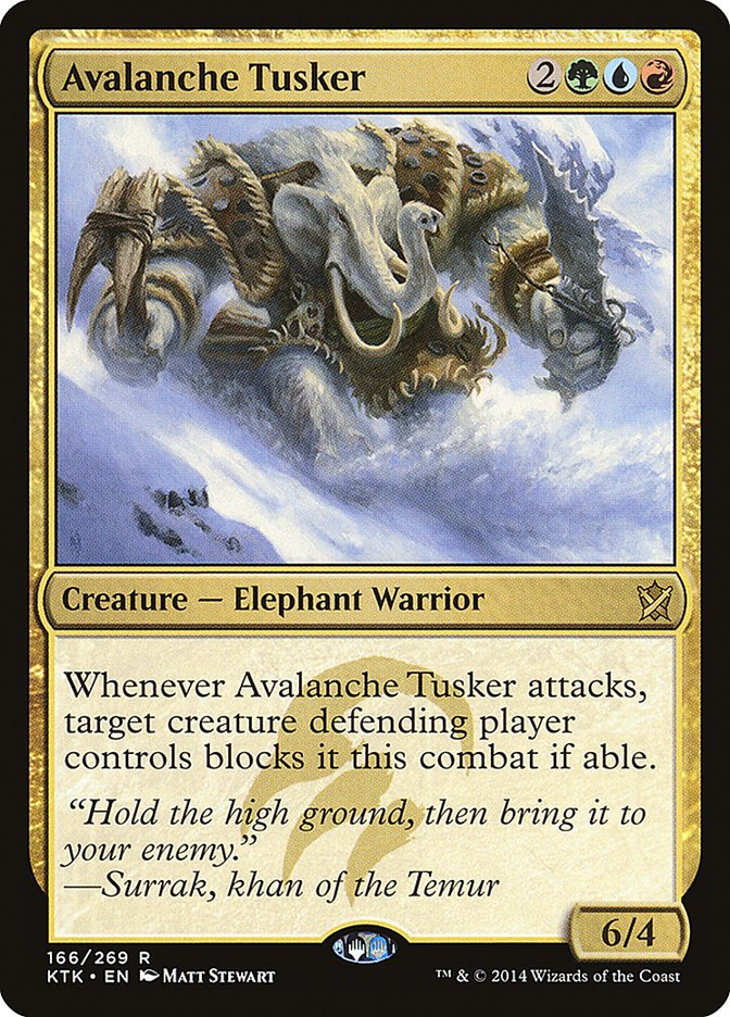 Avalanche Tusker [Khans of Tarkir] - Bea DnD Games