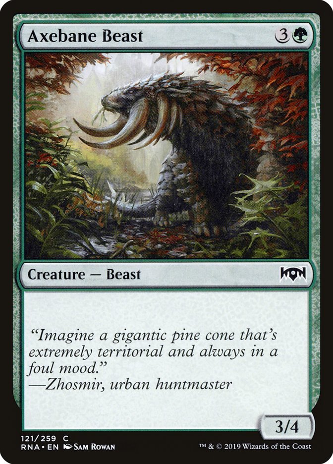 Axebane Beast [Ravnica Allegiance] - Bea DnD Games