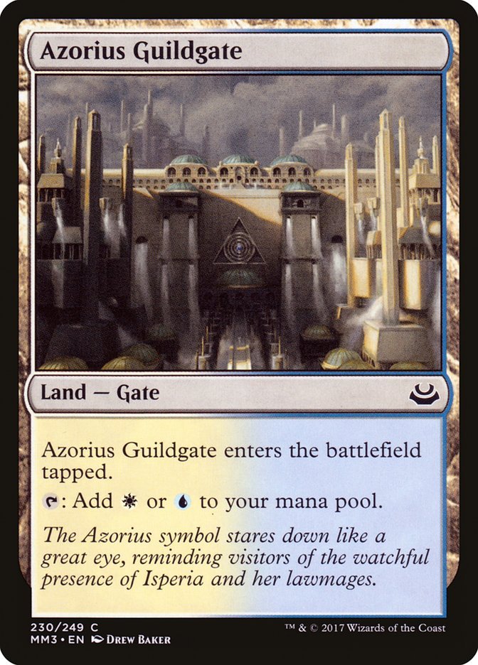 Azorius Guildgate [Modern Masters 2017] - Bea DnD Games