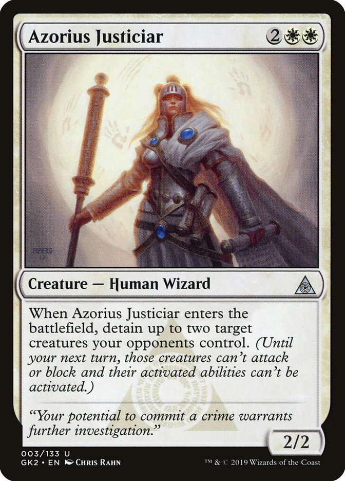 Azorius Justiciar [Ravnica Allegiance Guild Kit] - Bea DnD Games