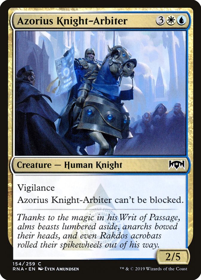 Azorius Knight-Arbiter [Ravnica Allegiance] - Bea DnD Games