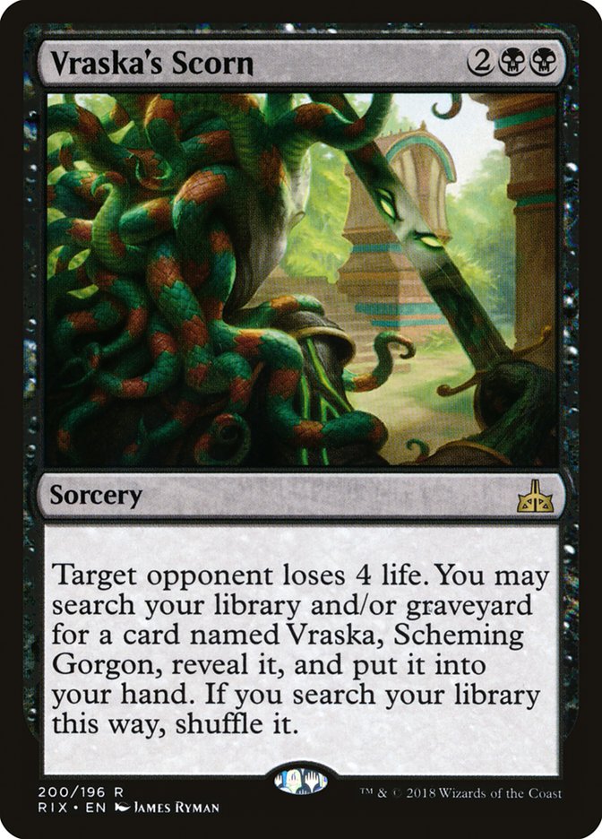 Vraska's Scorn [Rivals of Ixalan]