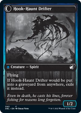 Baithook Angler // Hook-Haunt Drifter [Innistrad: Double Feature] - Bea DnD Games