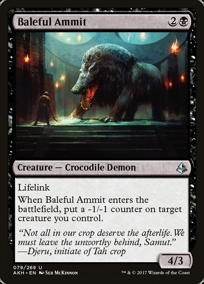 Baleful Ammit [Amonkhet] - Bea DnD Games