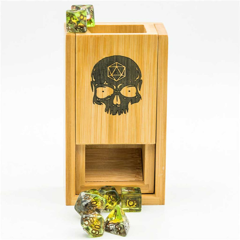 Bamboo Dice Tower - Bea DnD Games