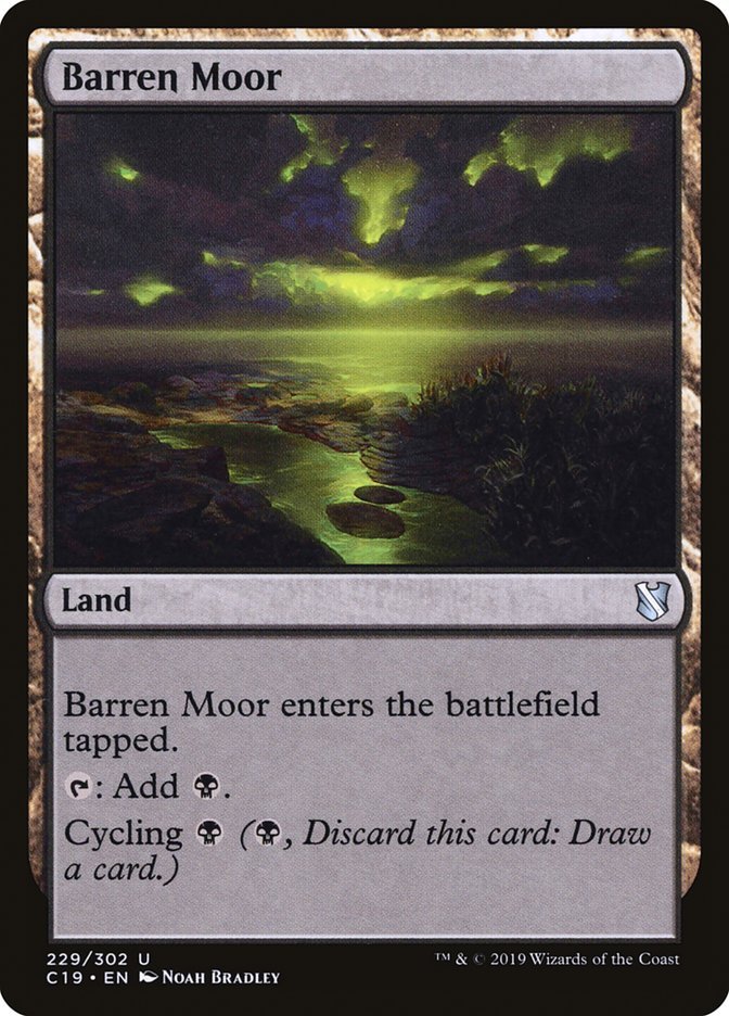 Barren Moor [Commander 2019] - Bea DnD Games