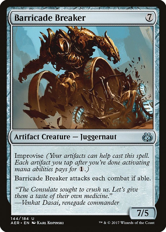 Barricade Breaker [Aether Revolt] - Bea DnD Games