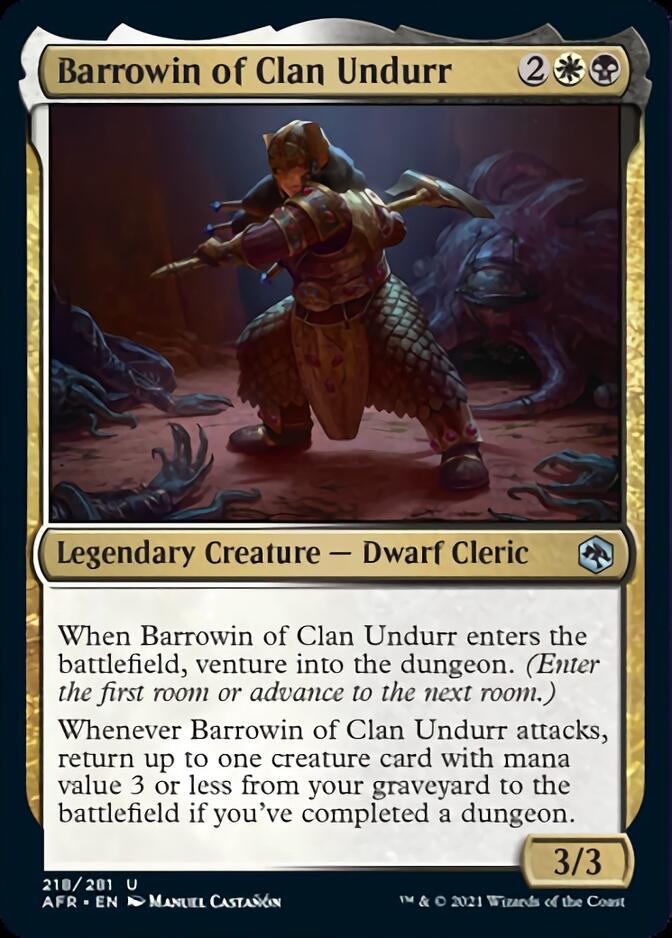 Barrowin of Clan Undurr [Dungeons & Dragons: Adventures in the Forgotten Realms] - Bea DnD Games