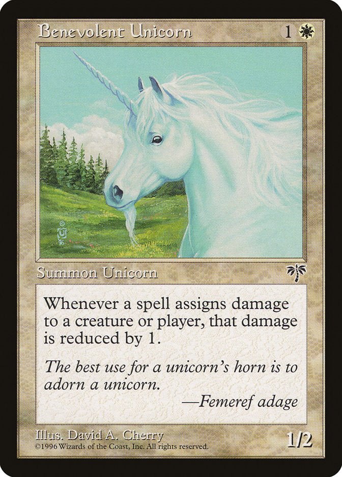 Benevolent Unicorn [Mirage] - Bea DnD Games