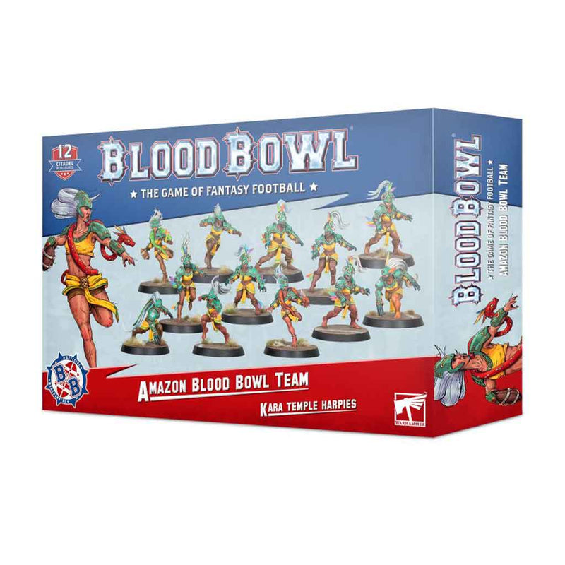 Blood Bowl - Amazon Team - Kara Temple Harpies - Bea DnD Games