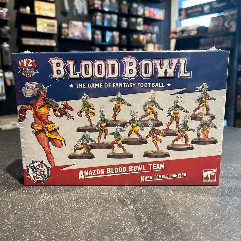 Blood Bowl - Amazon Team - Kara Temple Harpies - Bea DnD Games