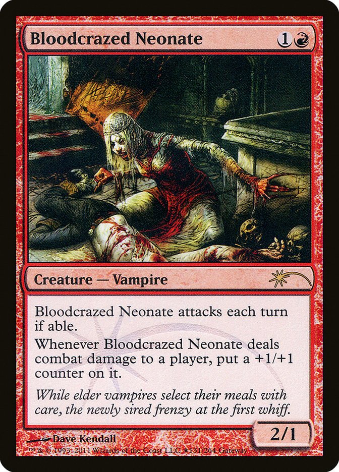 Bloodcrazed Neonate [Wizards Play Network 2011] - Bea DnD Games