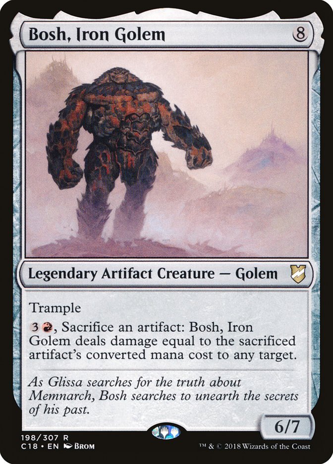 Bosh, Iron Golem [Commander 2018] - Bea DnD Games