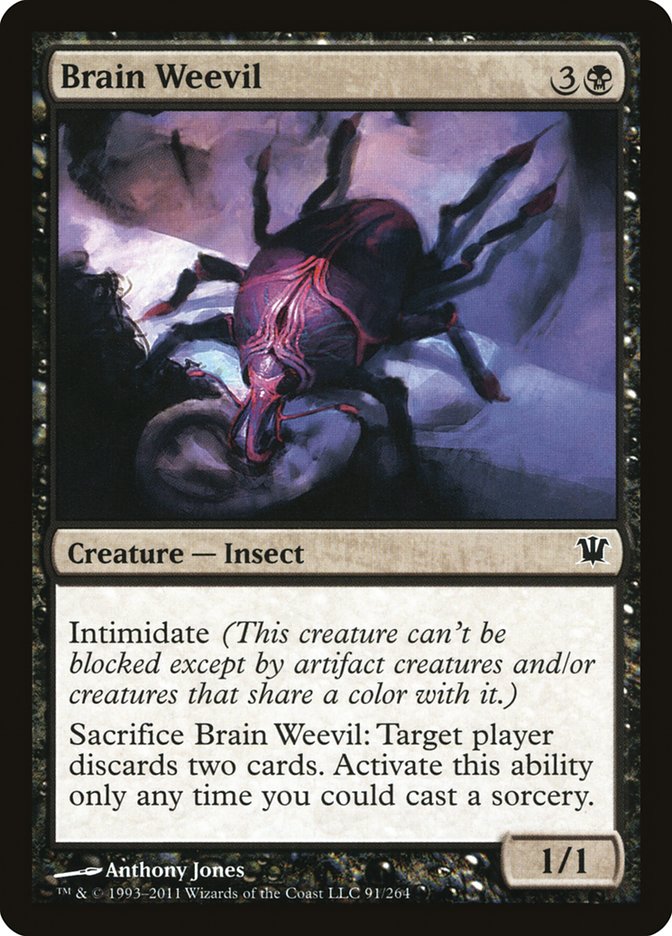 Brain Weevil [Innistrad] - Bea DnD Games