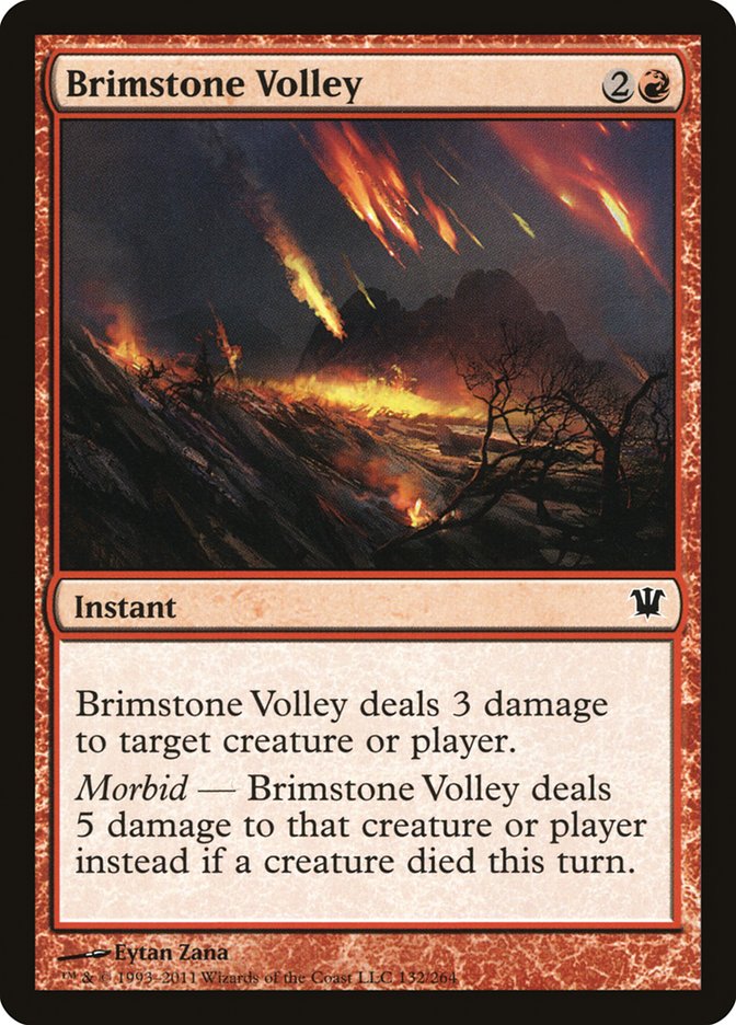 Brimstone Volley [Innistrad] - Bea DnD Games