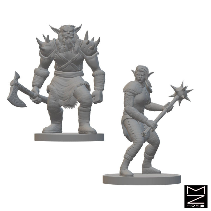 Bugbears | BeaMini Unpainted RPG Miniatures - Bea DnD Games