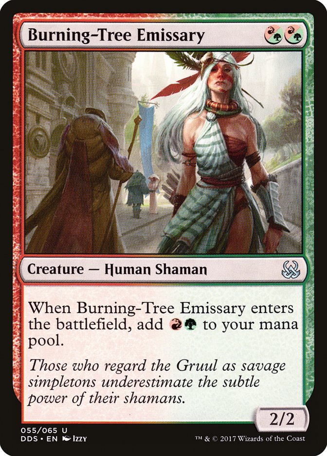 Burning-Tree Emissary [Duel Decks: Mind vs. Might] - Bea DnD Games