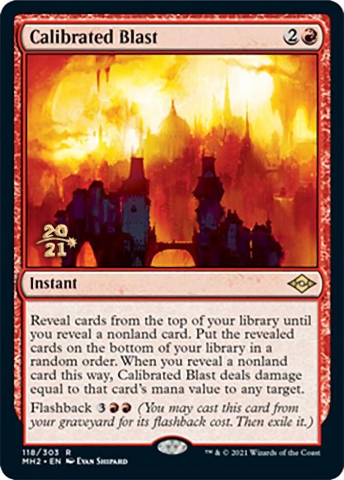 Calibrated Blast [Modern Horizons 2 Prerelease Promos] - Bea DnD Games