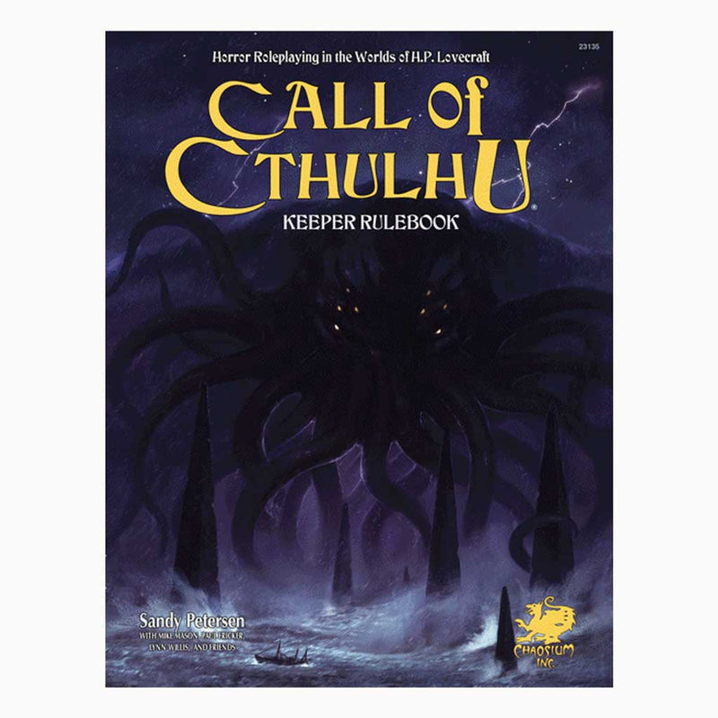 Call of Cthulhu Keeper Rulebook - Bea DnD Games