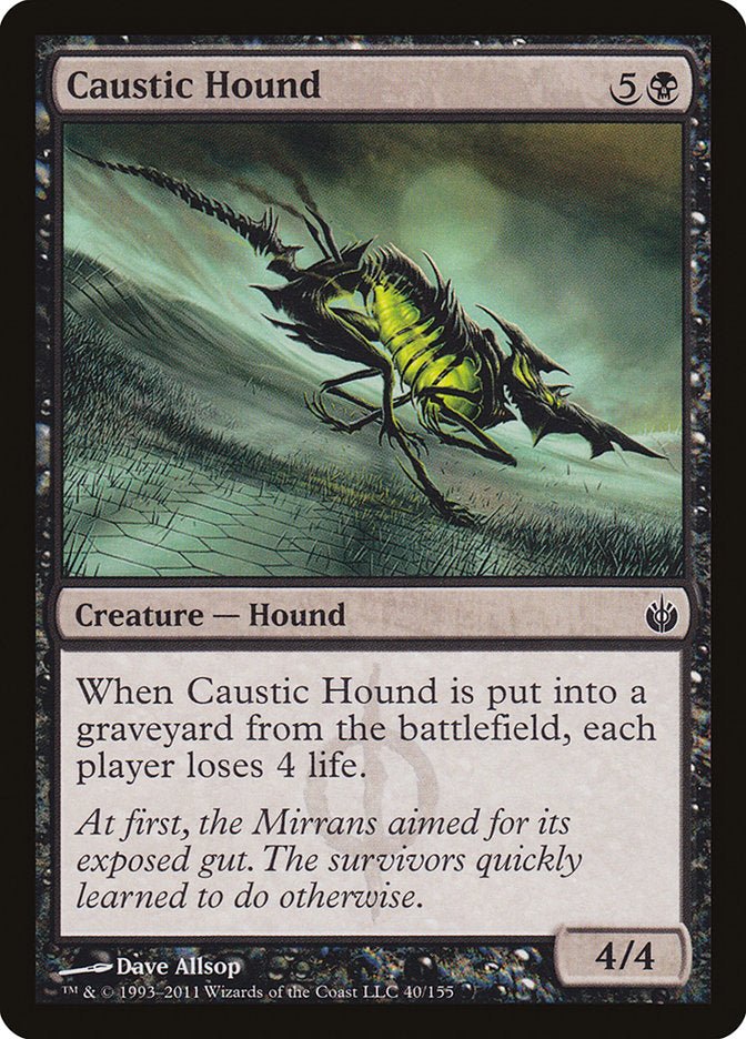 Caustic Hound [Mirrodin Besieged] - Bea DnD Games