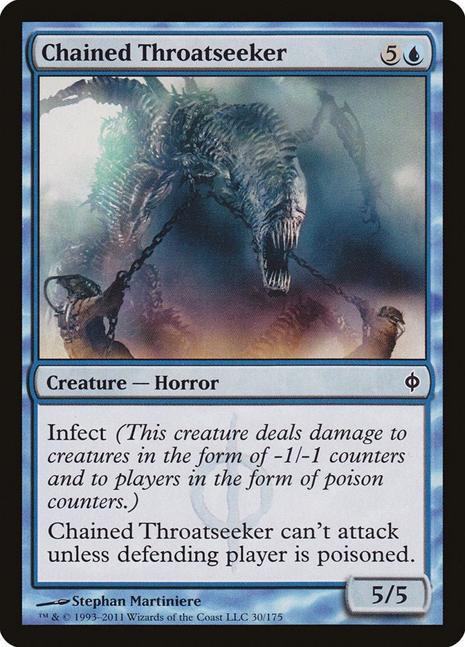 Chained Throatseeker [New Phyrexia] - Bea DnD Games