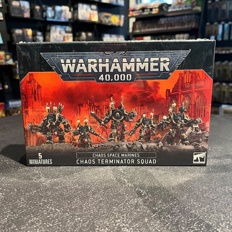 Chaos Terminator Squad - Chaos Space Marines - Warhammer 40,000 - Bea DnD Games