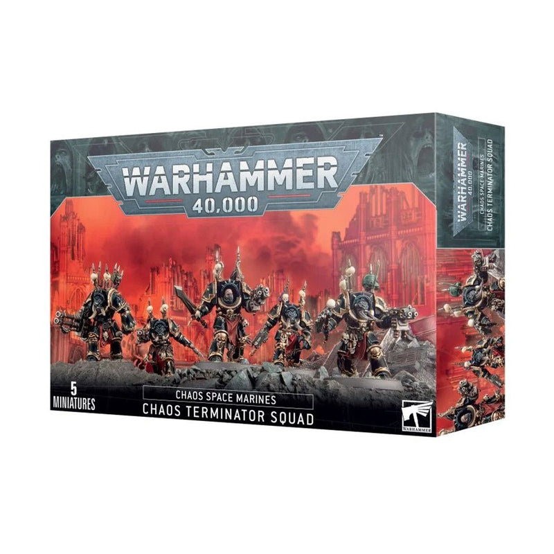 Chaos Terminator Squad - Chaos Space Marines - Warhammer 40,000 - Bea DnD Games