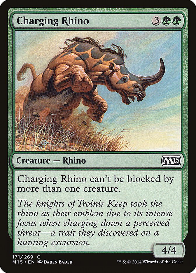 Charging Rhino [Magic 2015] - Bea DnD Games