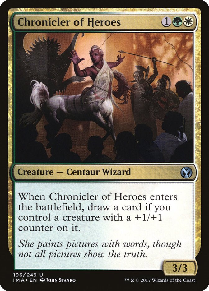 Chronicler of Heroes [Iconic Masters] - Bea DnD Games