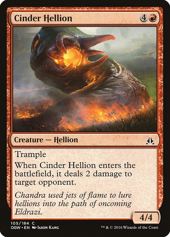 Cinder Hellion [Oath of the Gatewatch] - Bea DnD Games