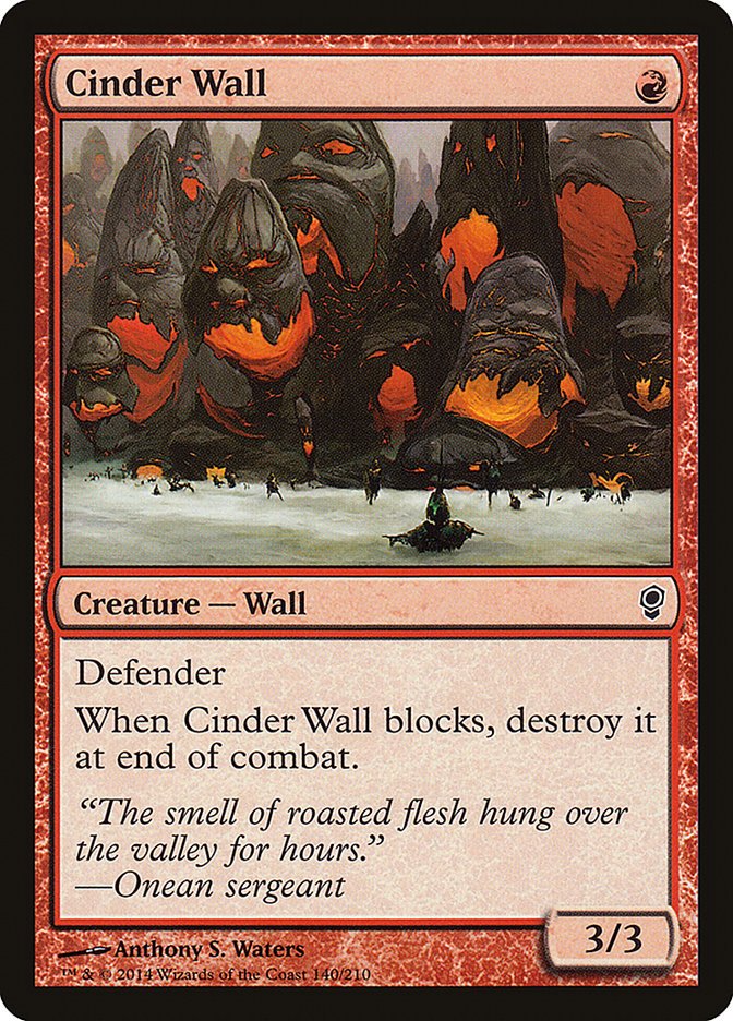 Cinder Wall [Conspiracy] - Bea DnD Games