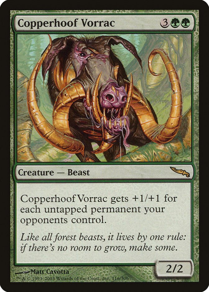 Copperhoof Vorrac [Mirrodin] - Bea DnD Games