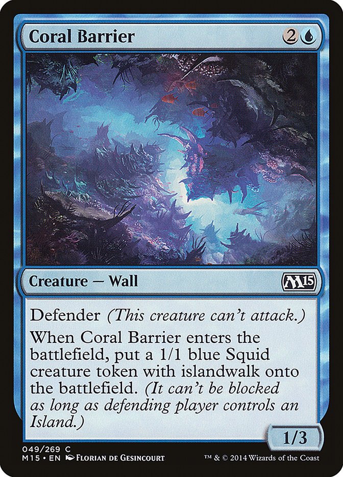 Coral Barrier [Magic 2015] - Bea DnD Games