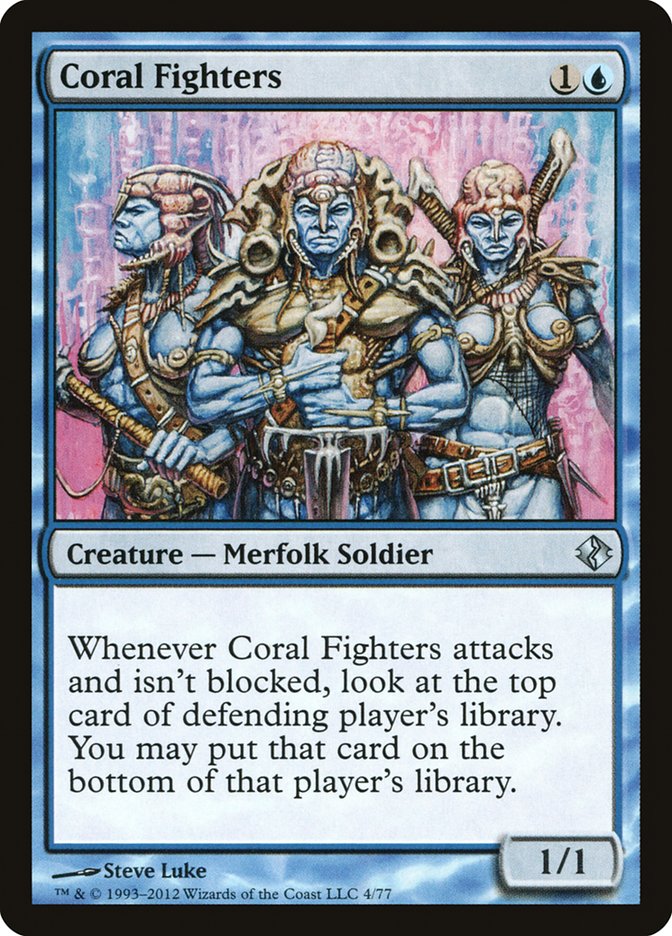 Coral Fighters [Duel Decks: Venser vs. Koth] - Bea DnD Games