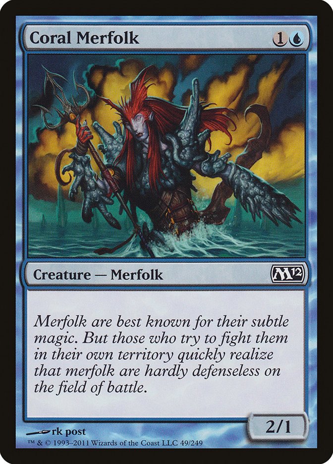 Coral Merfolk [Magic 2012] - Bea DnD Games