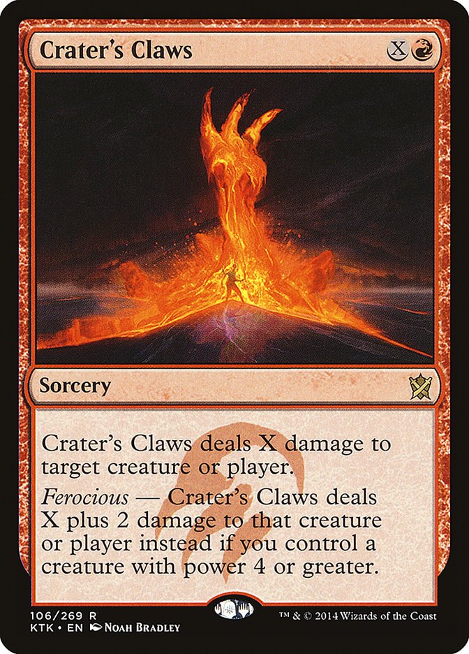 Crater's Claws [Khans of Tarkir] - Bea DnD Games