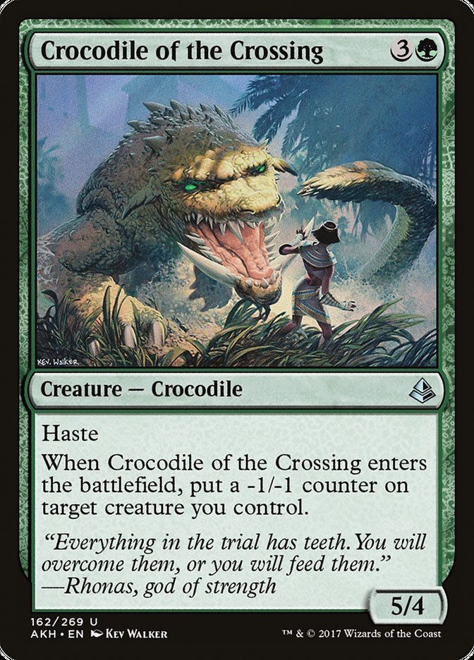 Crocodile of the Crossing [Amonkhet] - Bea DnD Games