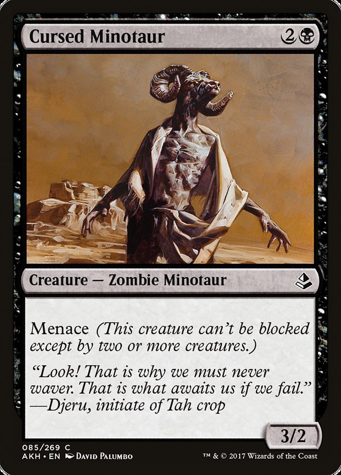 Cursed Minotaur [Amonkhet] - Bea DnD Games