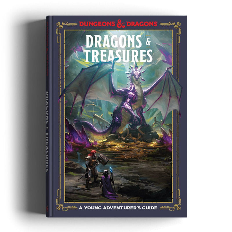 D&D Dragons & Treasures - A Young Adventurers Guide - Bea DnD Games