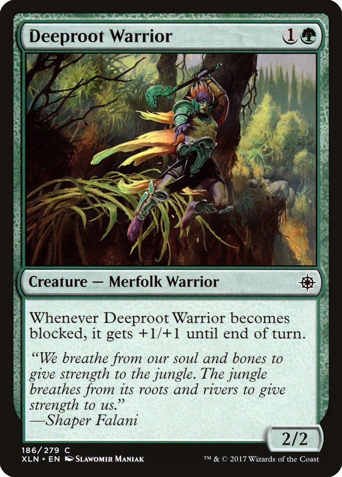 Deeproot Warrior [Ixalan] - Bea DnD Games