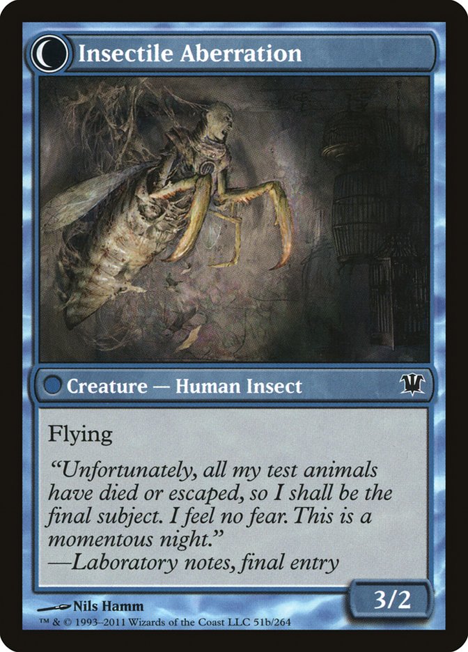 Delver of Secrets // Insectile Aberration [Innistrad] - Bea DnD Games