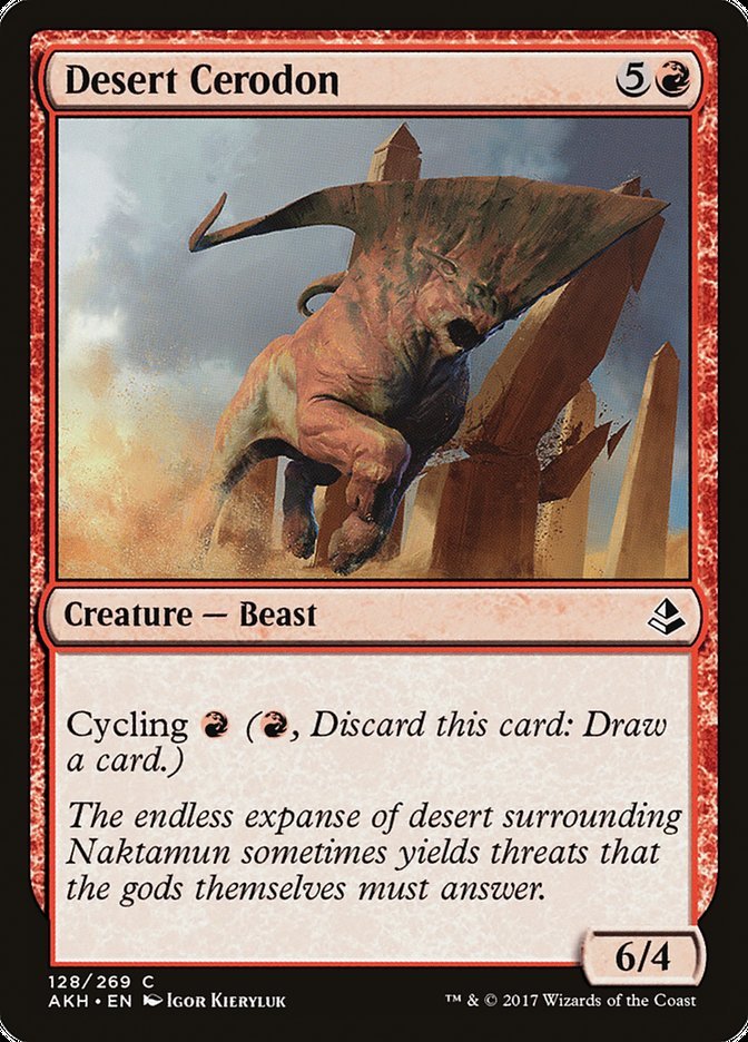 Desert Cerodon [Amonkhet] - Bea DnD Games