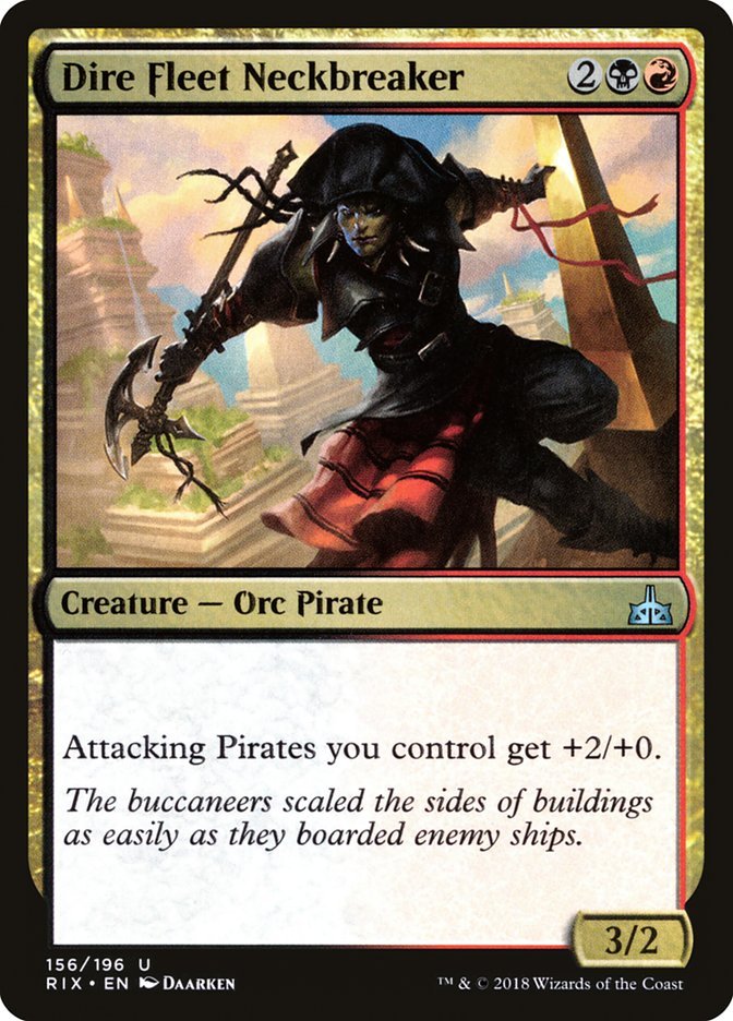 Dire Fleet Neckbreaker [Rivals of Ixalan] - Bea DnD Games