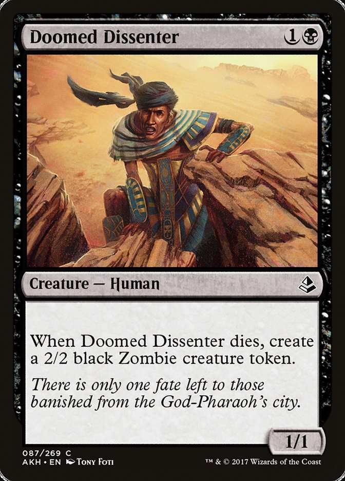 Doomed Dissenter [Amonkhet] - Bea DnD Games