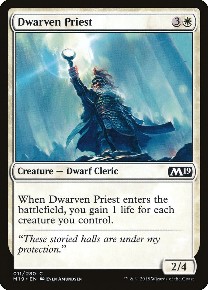 Dwarven Priest [Core Set 2019] - Bea DnD Games