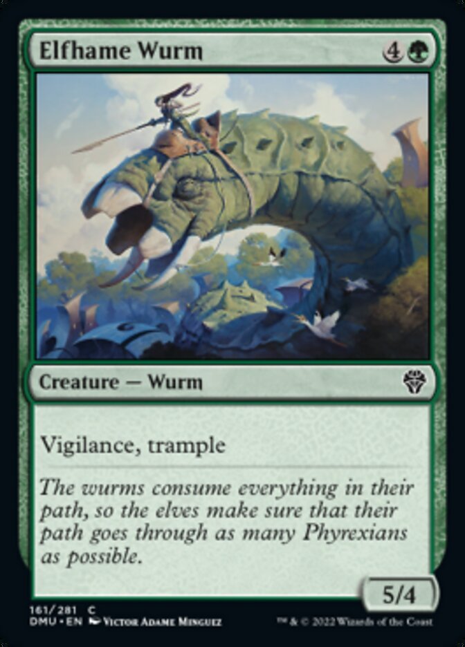 Elfhame Wurm [Dominaria United] - Bea DnD Games