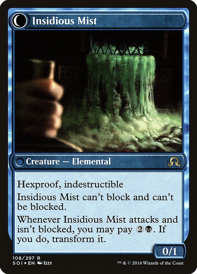 Elusive Tormentor // Insidious Mist [Shadows over Innistrad Prerelease Promos] - Bea DnD Games