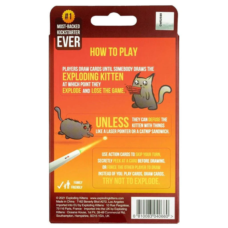 Exploding Kittens 2 Player Edition - Bea DnD Games