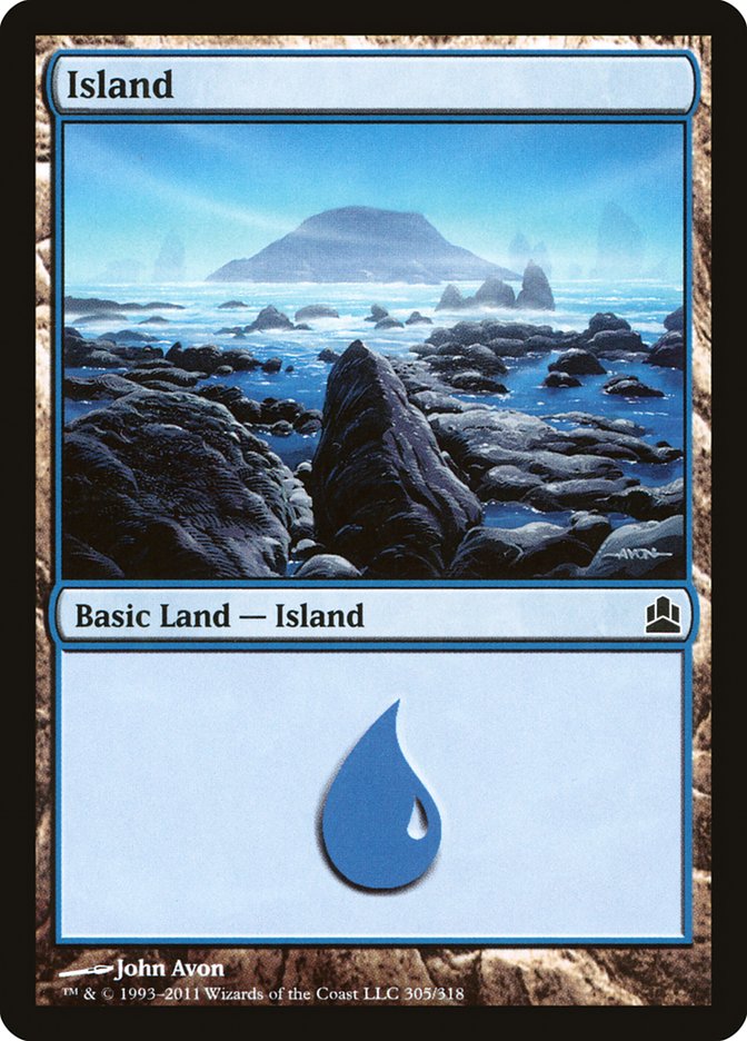 Island (305) [Commander 2011]