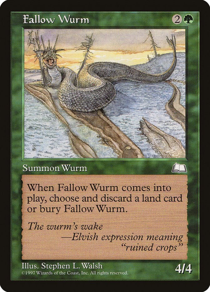 Fallow Wurm [Weatherlight] - Bea DnD Games